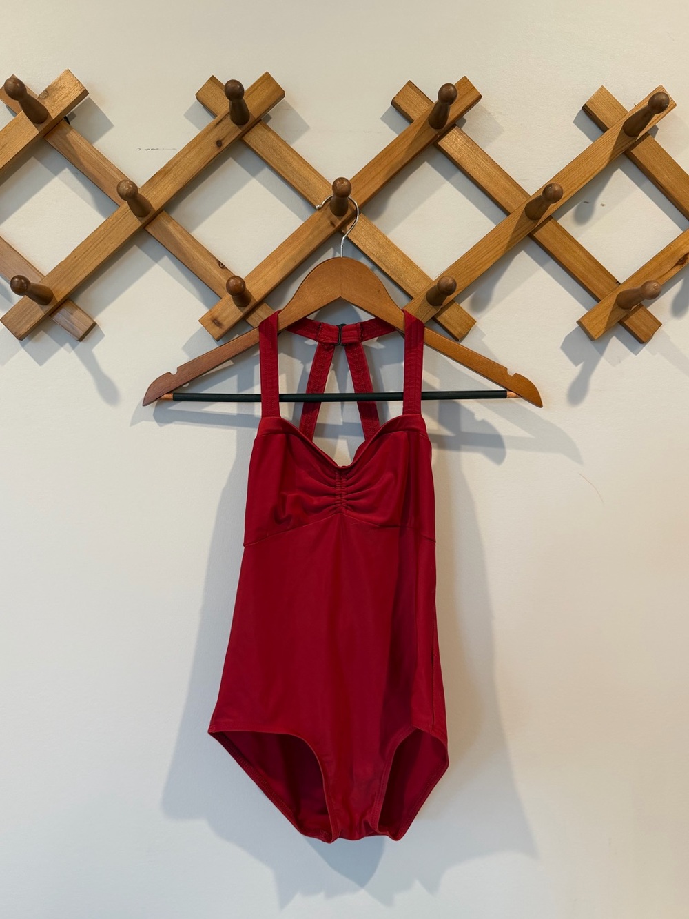 Natalie Red Ballet Leotard – Size Small